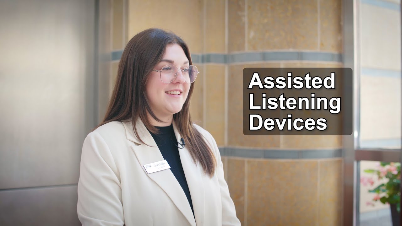 Assisted Listening Devices at the Aronoff Center