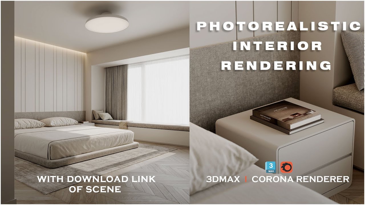Photorealistic Interior Rendering Tutorial | 3ds Max + Corona Renderer