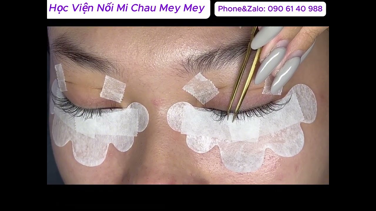 HƯỚNG DẪN NỐI MI VOLUME 5D - HỌC VIỆN NỐI MI CHAU MEY MEY