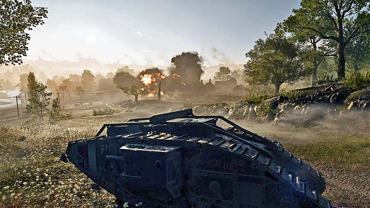 Royal Tank Corps | Bourlon, France | Battlefield 1 (2016) | No HUD | RTX 4090 | 4K Ultra