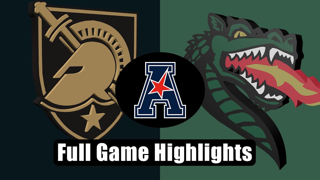 Army Highlights vs UAB 10/12/24 (Full Game Highlights)
