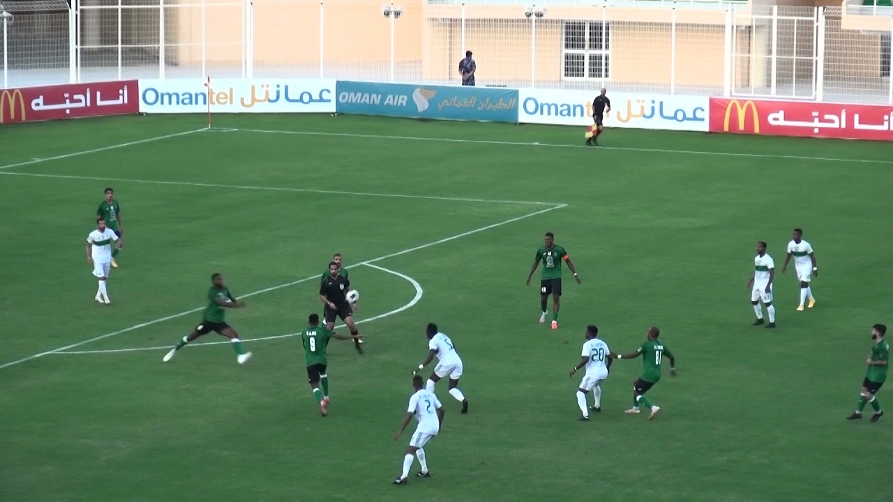 ملخص مباراة النهضة وصحار ضمن مباريات الجولة الرابعة لدوري عمانتل2020/2021