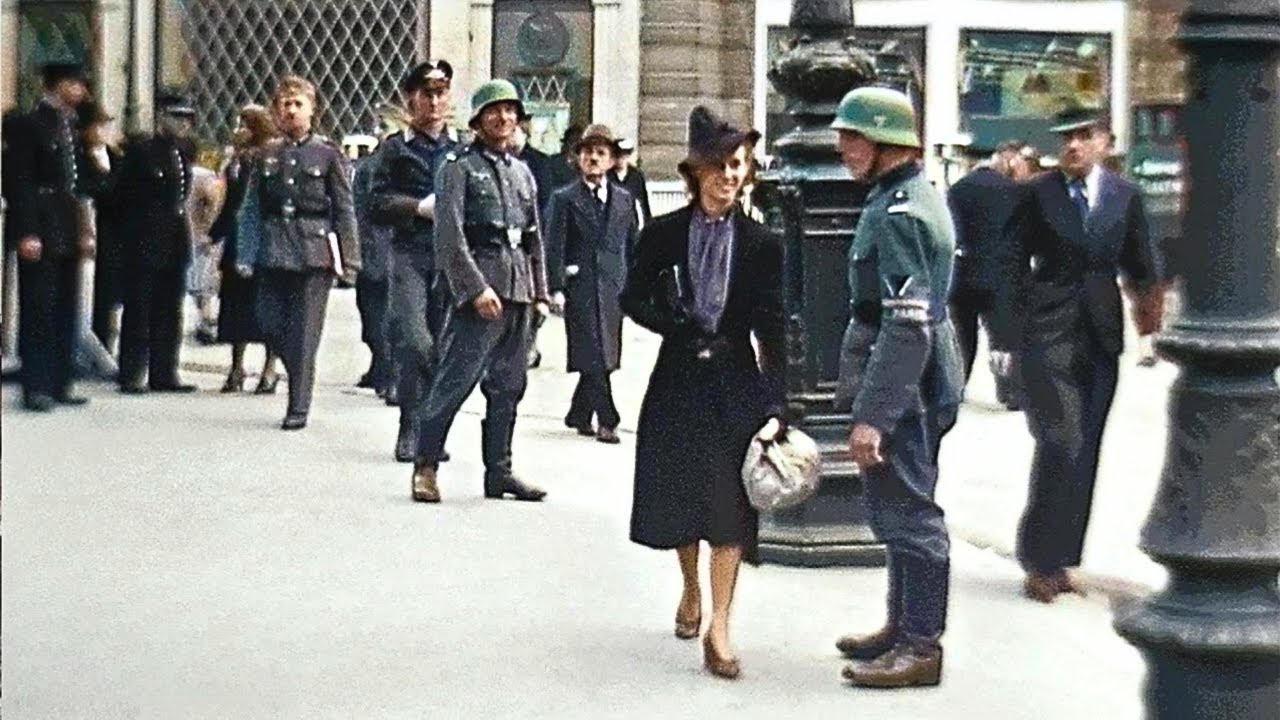 París Bajo Dominio Alemán: Metraje de Archivo Inédito de la Ciudad Ocupada (1940–44)
