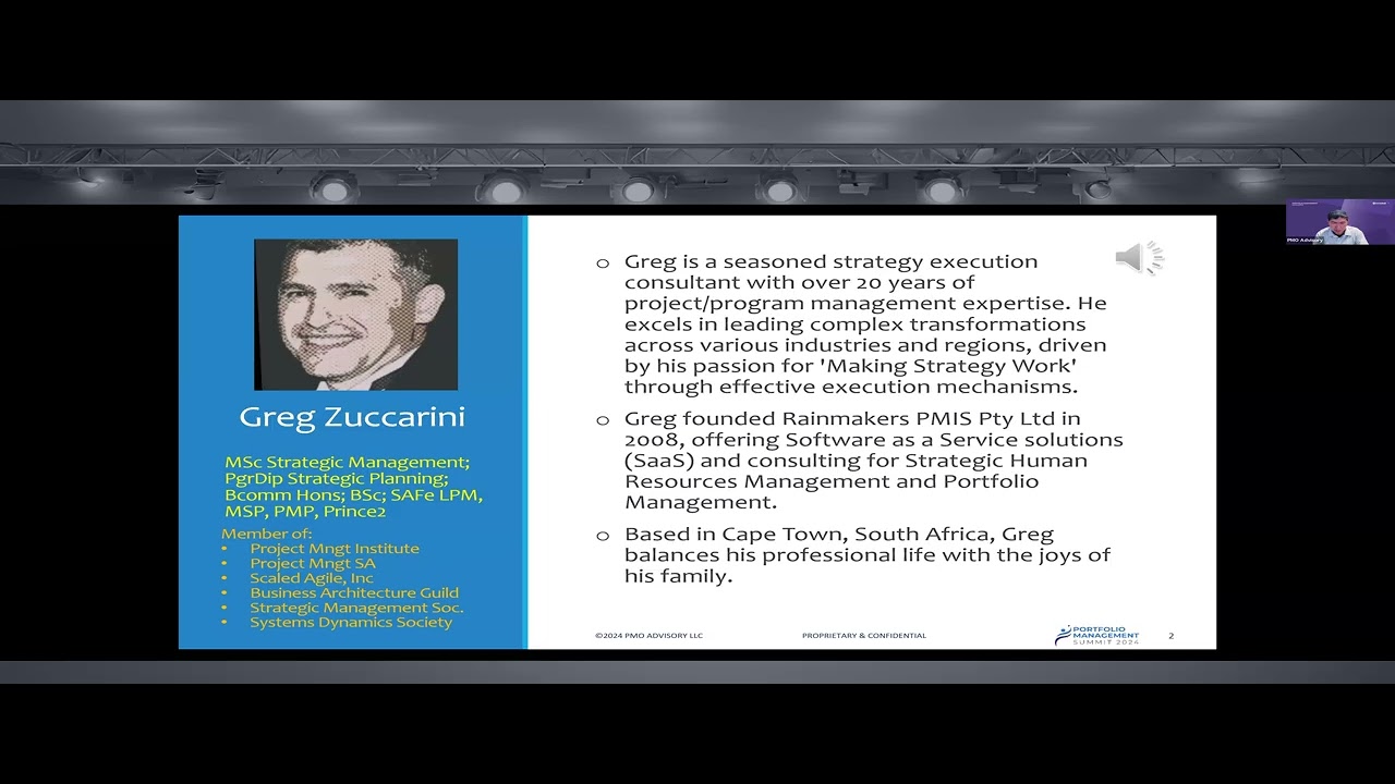 Portfolio Management Summit Introduction - Te Wu, Greg Zuccarini, 2024