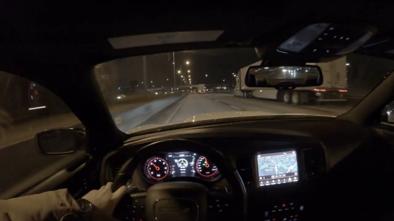POV Night Drive: 2023 Dodge Charger GT (Enjoy!!)