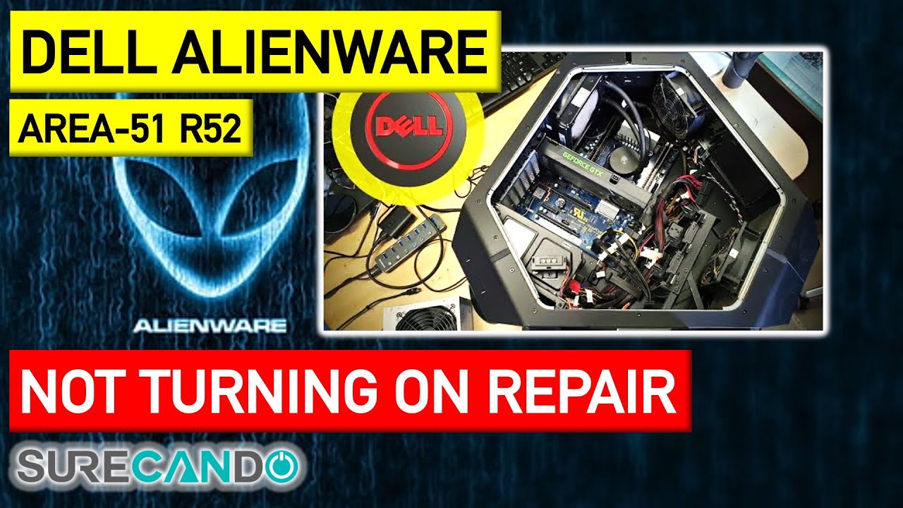 DELL Alienware Area-51 R52 Not Turning On Fixed