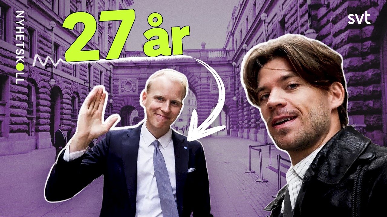 Markus och makten: Hänger på en av riksdagens yngsta politiker
