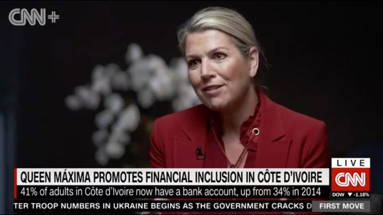 CNN International: UNSGSA Queen Máxima and Julia Chatterley Discuss Financial Health, West Africa