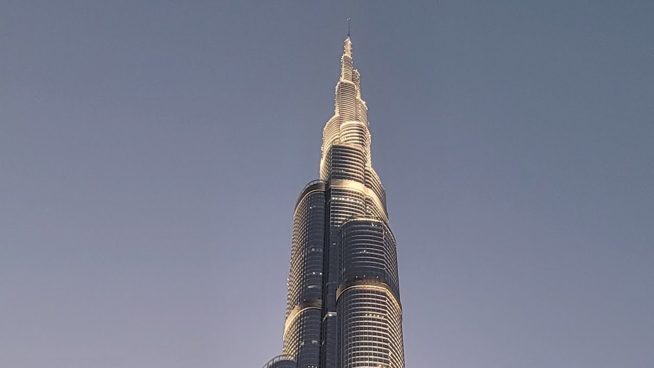 Beauty of The Dubai Fountain.