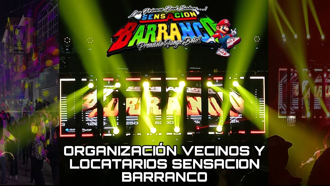ORGANIZACIÓN VECINOS Y LOCATARIOS, SENSACION BARRANCO EL PRIMER BAILE DEL 2026 EN COYOTEPEC...