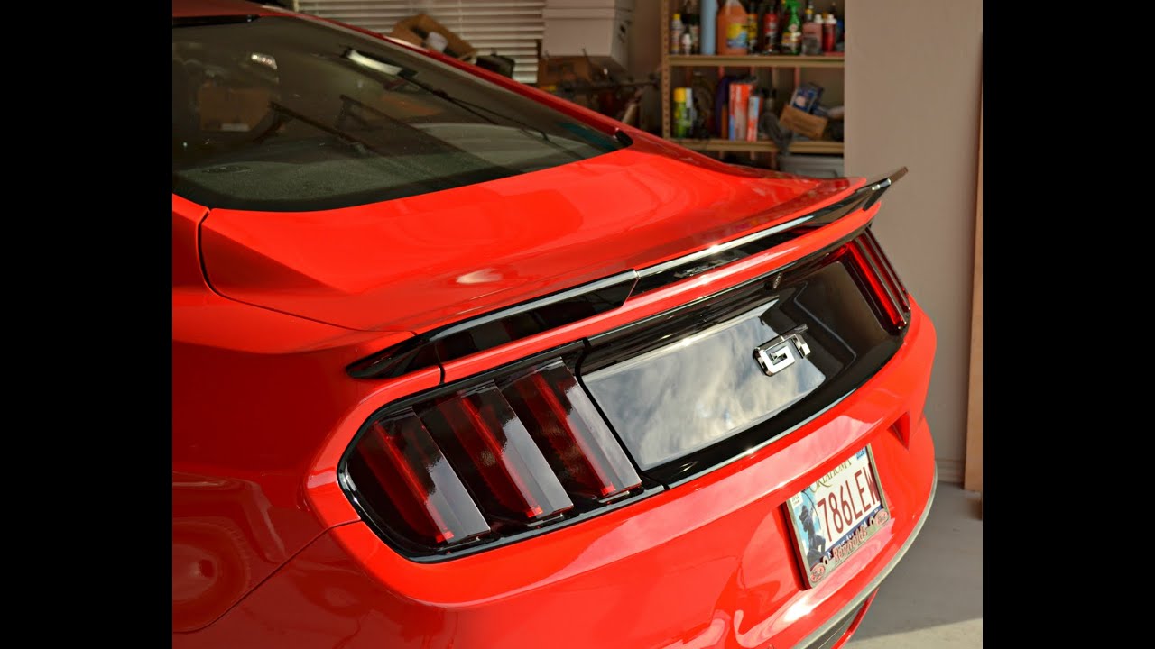 How To: Install Roush Spoiler on '15-'17 Mustang