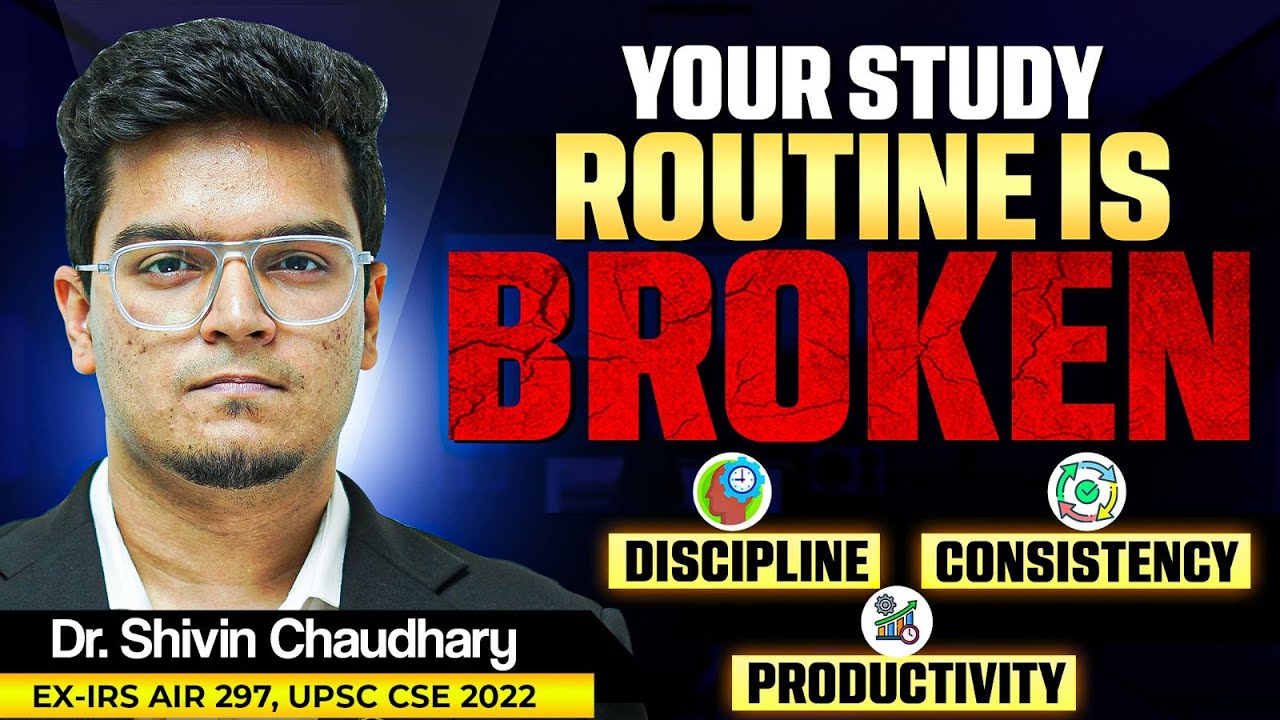 A Sustainable Study Routine to Develop Consistency, Productivity and Discipline!