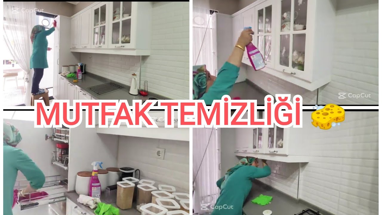 Mutfak Temizliği 🧽 Temizlik Severler Buraya 💯