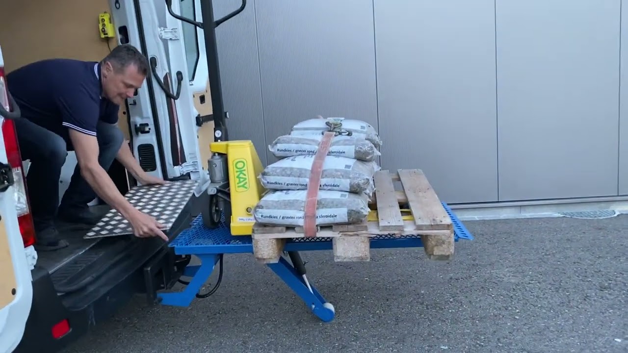 Lifting Platform Van 1100 lbs Tail Lift 500 kg