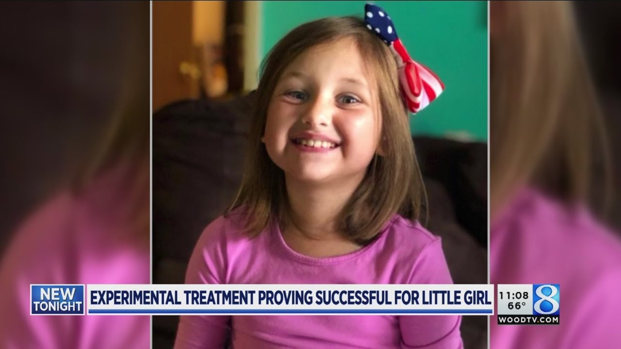Girl with brain tumor saved by clinical trial