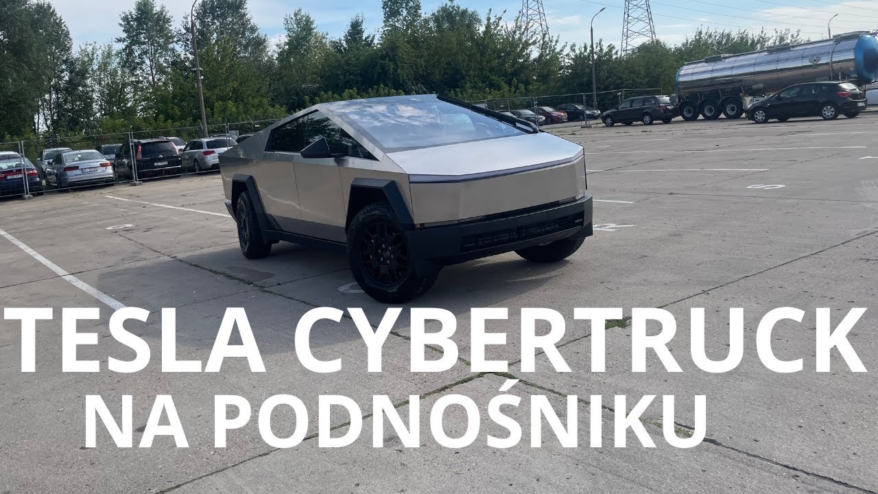 Cybertruck na podnośniku. Czyli krótki teścik najnowszego dziecka Tesli. | EV REPAIR