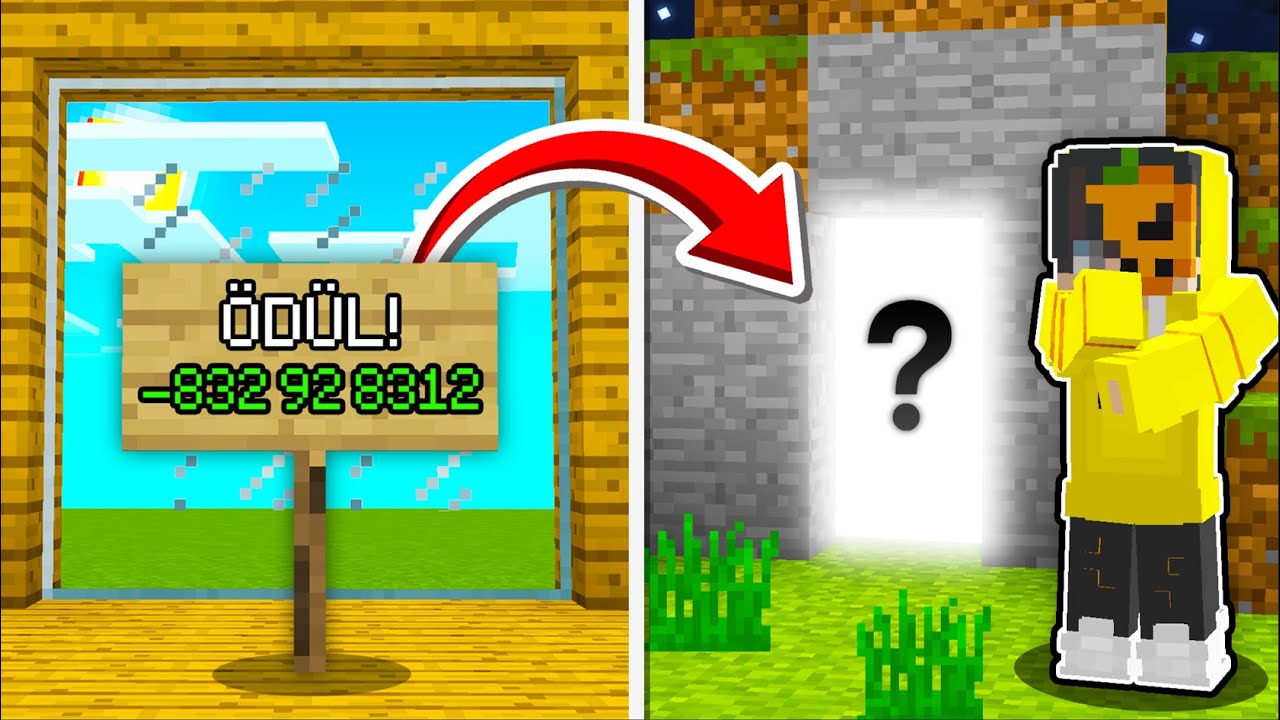 EVİMDE GİZLİ HAZİNE KORDİNATLARI VAR!💎 (Minecraft Ahtapot Adası)