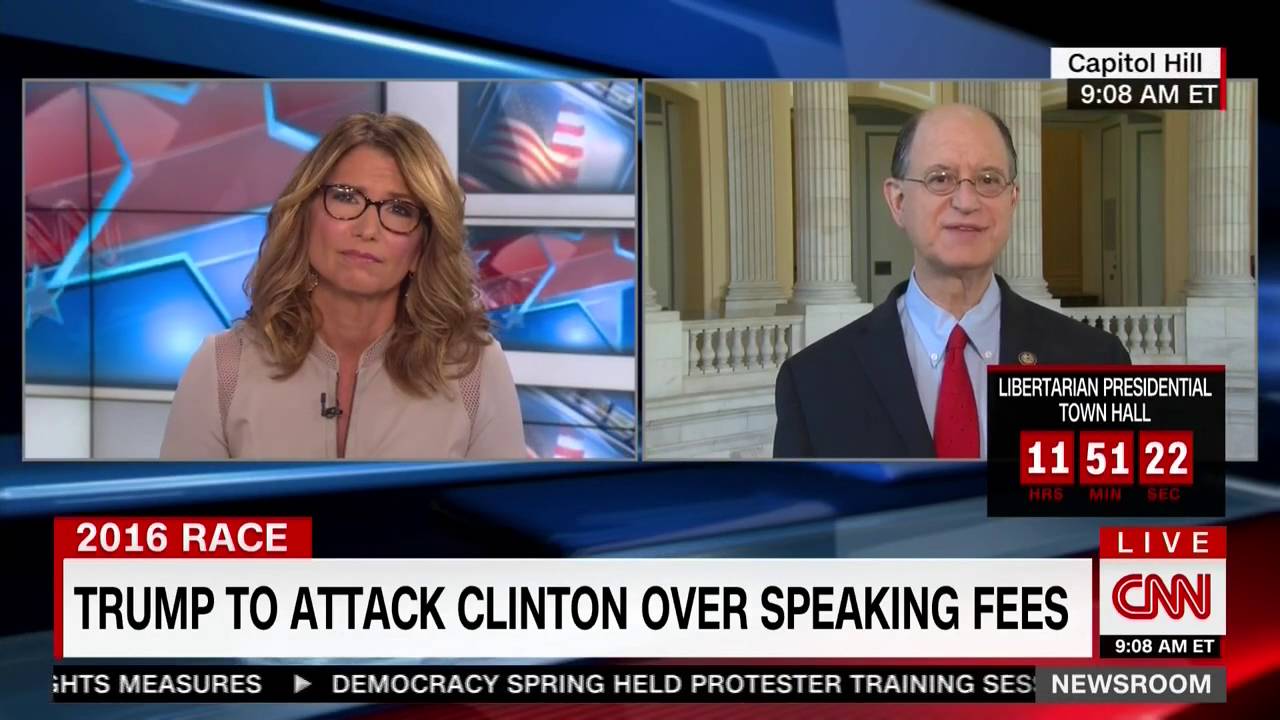 Congressman Sherman Discusses Hillary Clinton and the 2016 Election on CNN