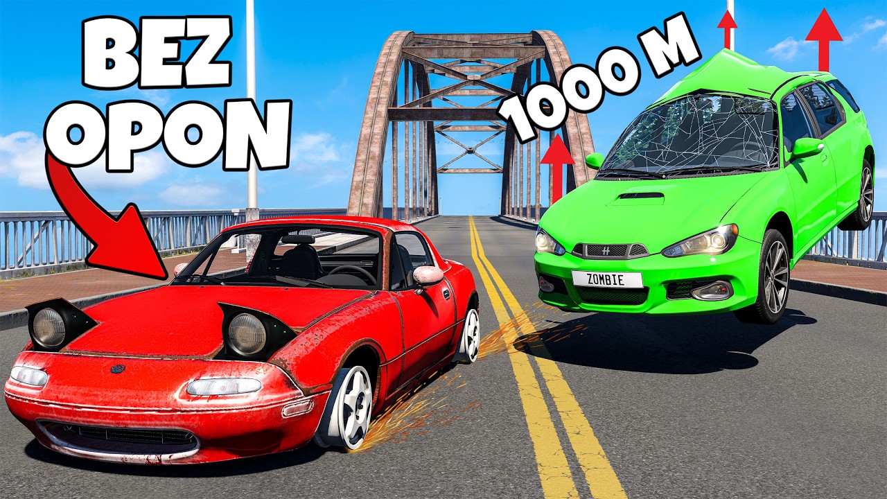 ❄️ RANDOM CHALLENGES AND ZOMBIE ISLAND!? | BeamNG Drive |