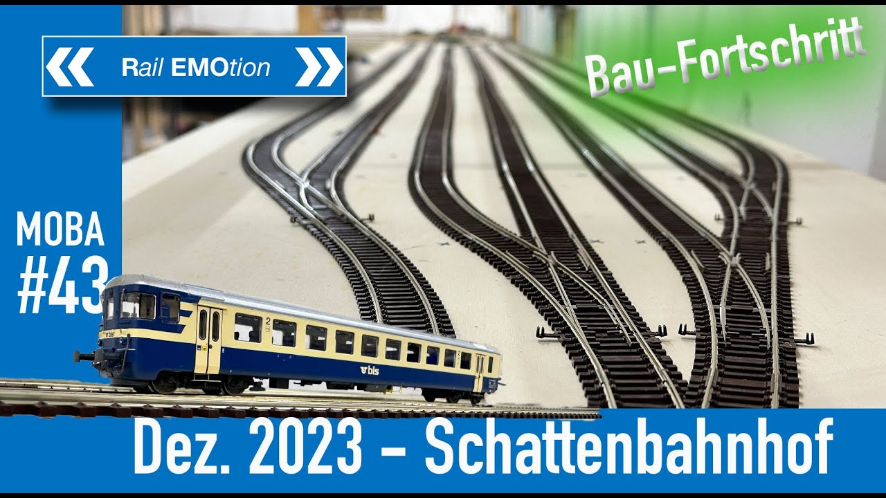 43 Meine H0-Modelleisenbahn-Anlage: Kehrschleife, Schattenbahnhof, Gleiswendel