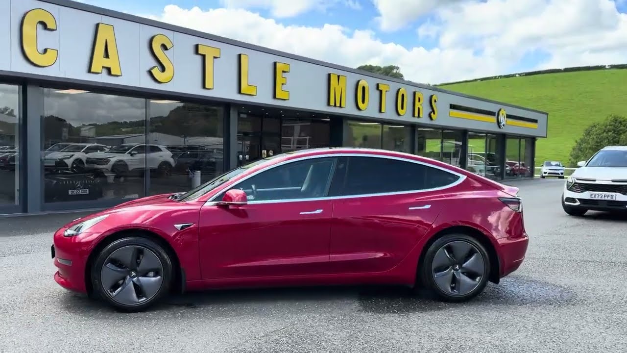 2020 TESLA Model 3 Dual Motor Long Range Saloon Electric 4WDE (346 ps) for sale at Castle Motors