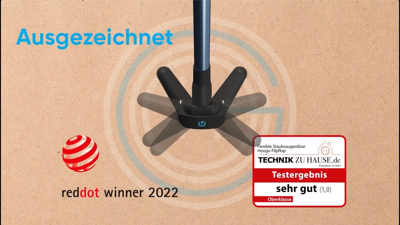 hoogo flipflop Flexd&uuml;se - Red Dot Winner 2022