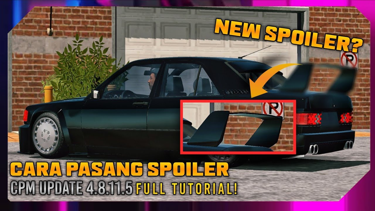 [TUTORIAL] how to install any spoilers/wing in car parking multiplayer | v4.8.11.5 - wizmedia