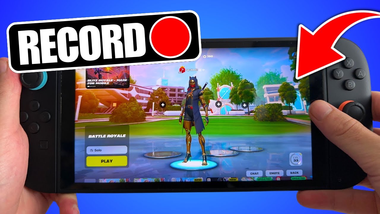 Как записать игровой процесс и экран на Nintendo Switch 2