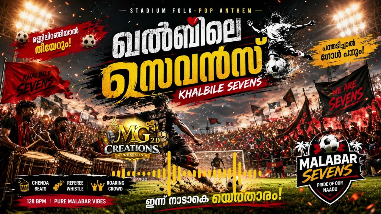 ഖൽബിലെ സെവൻസ് | Khalbile Sevens | MALAYALM SONG | KERALA FOODBALL SONG | NEW MALAYALM SONG |