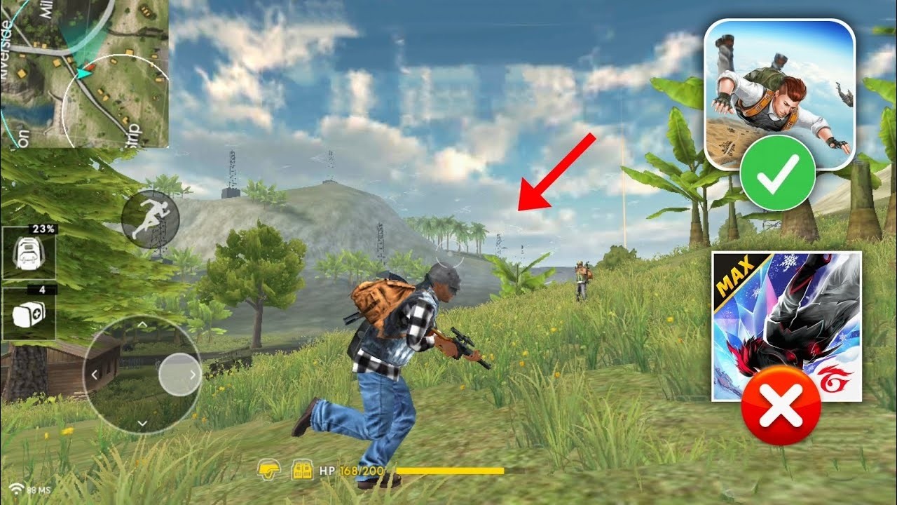 I Found New FFI 2.0 Free Fire Copy Game | Made By @GameDevRaj Funny Gameplay