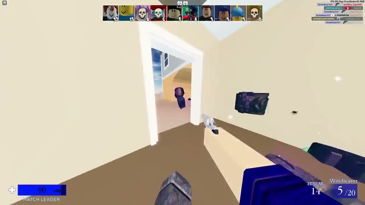 (Fusionboys reupload) windicator is so op [300 points randomizer villa FFA]