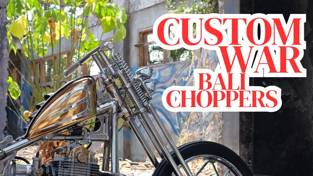 Bali Custom Choppers | Custom War 2025 Motorcycle Show#DicEtv