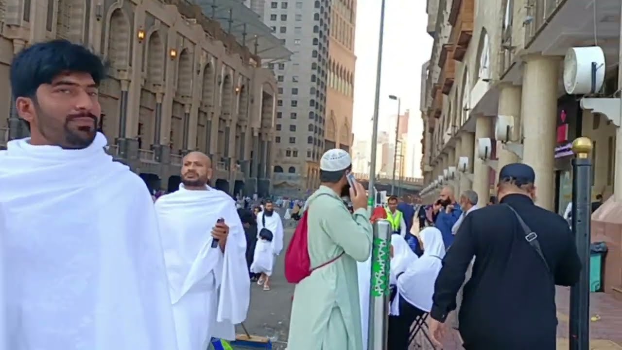 جولة في شارع الهجرة تغطية لجميع الفنادق مكة المكرمة