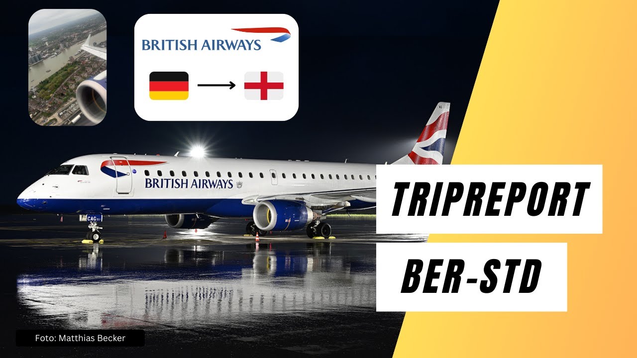 TRIPREPORT | Berlin nach London City | BritishAirways CityFlyer | Economy | Umgeleitet nach Stansted