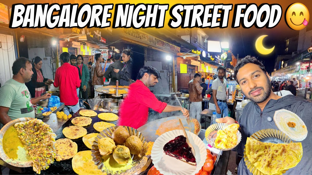 Exploring Bangalore Street Food 😋