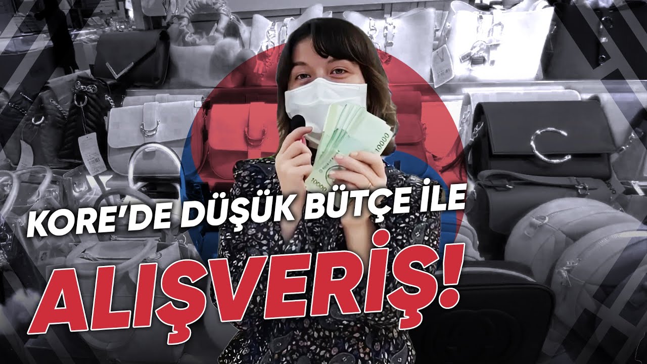 Kore'de Düşük Bütçe ile Alışveriş - Shopping with Low Budget in Korea (ENG SUB)