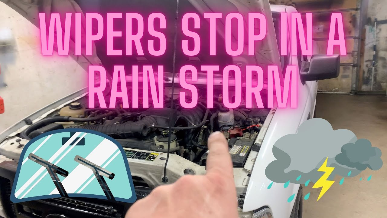 Ford Ranger, Windshield Wipers stop working intermittently in the middle of a rain storm