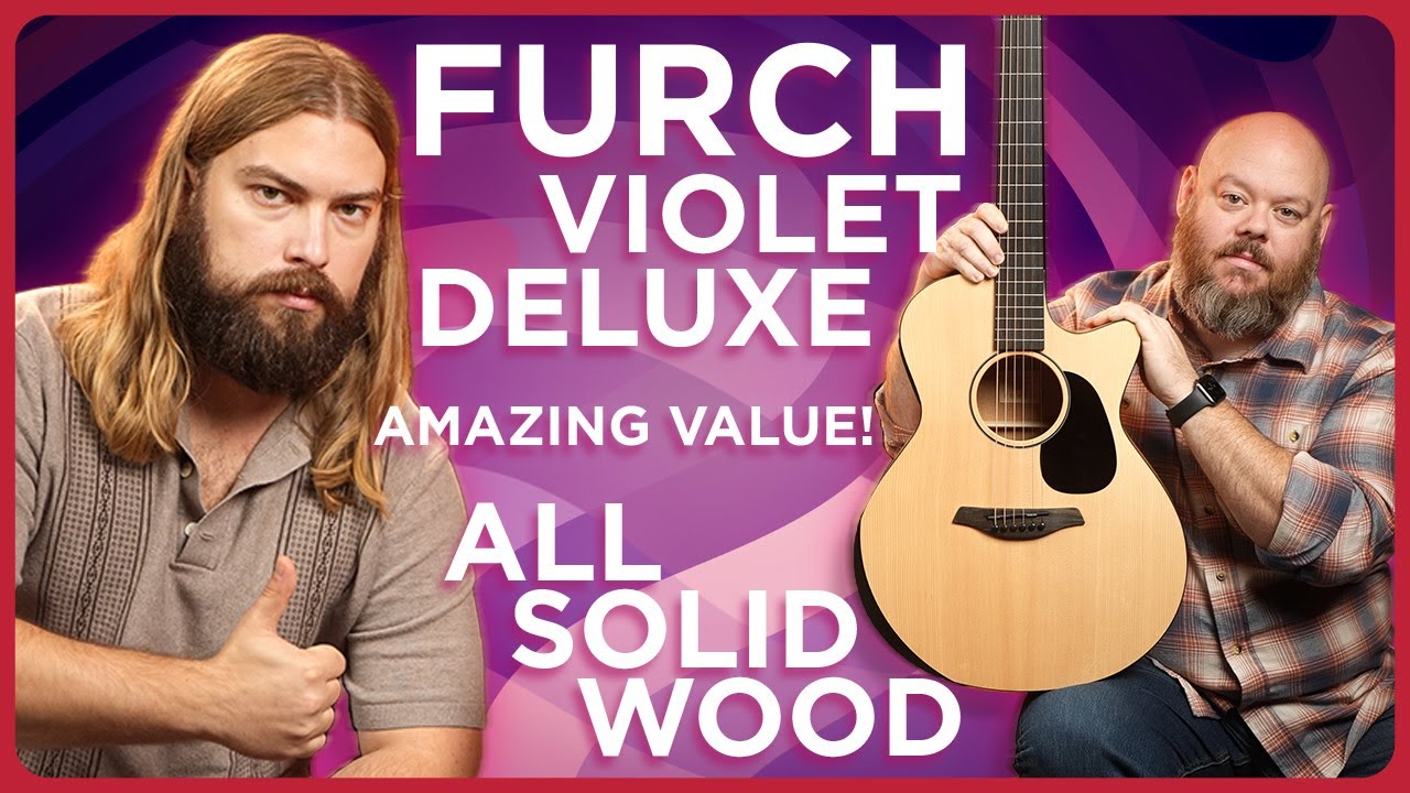 Лучшая гитара года по соотношению цены и качества? Furch Violet Deluxe: наслаждайтесь скосами.