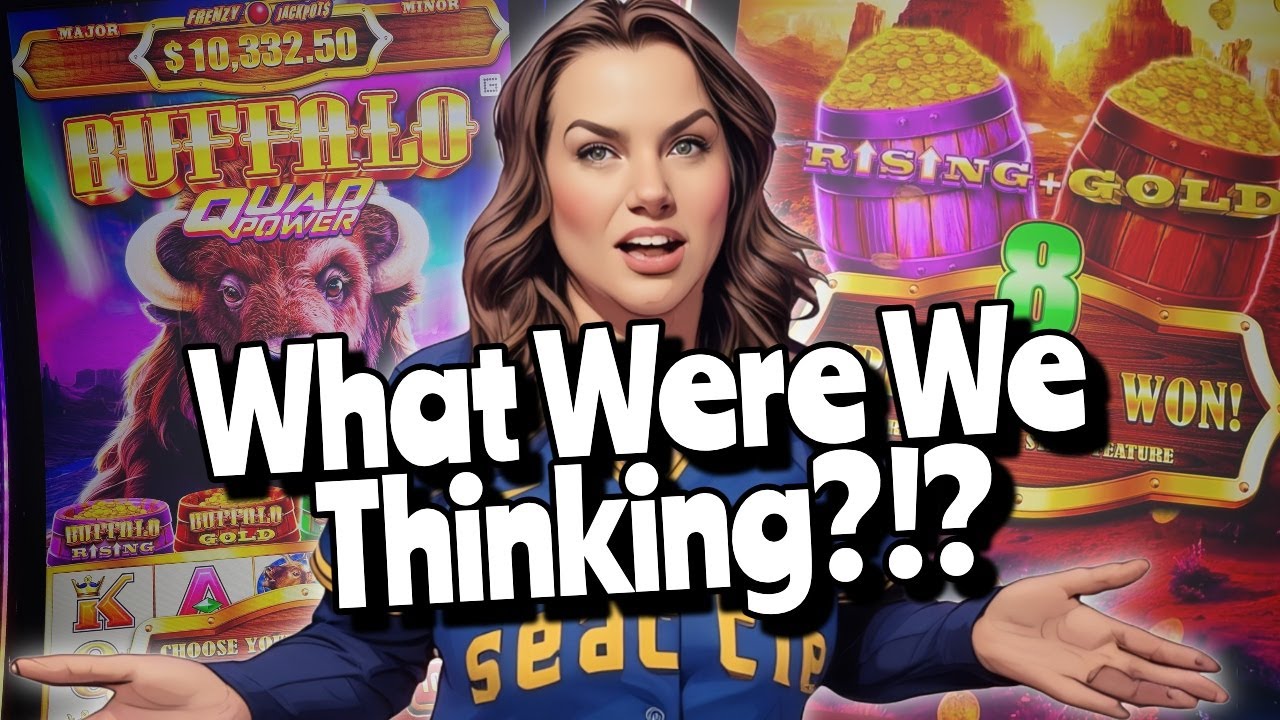 We Break ALL Our Rules Playing the New Buffalo Quad Power Slot and Go On Tilt