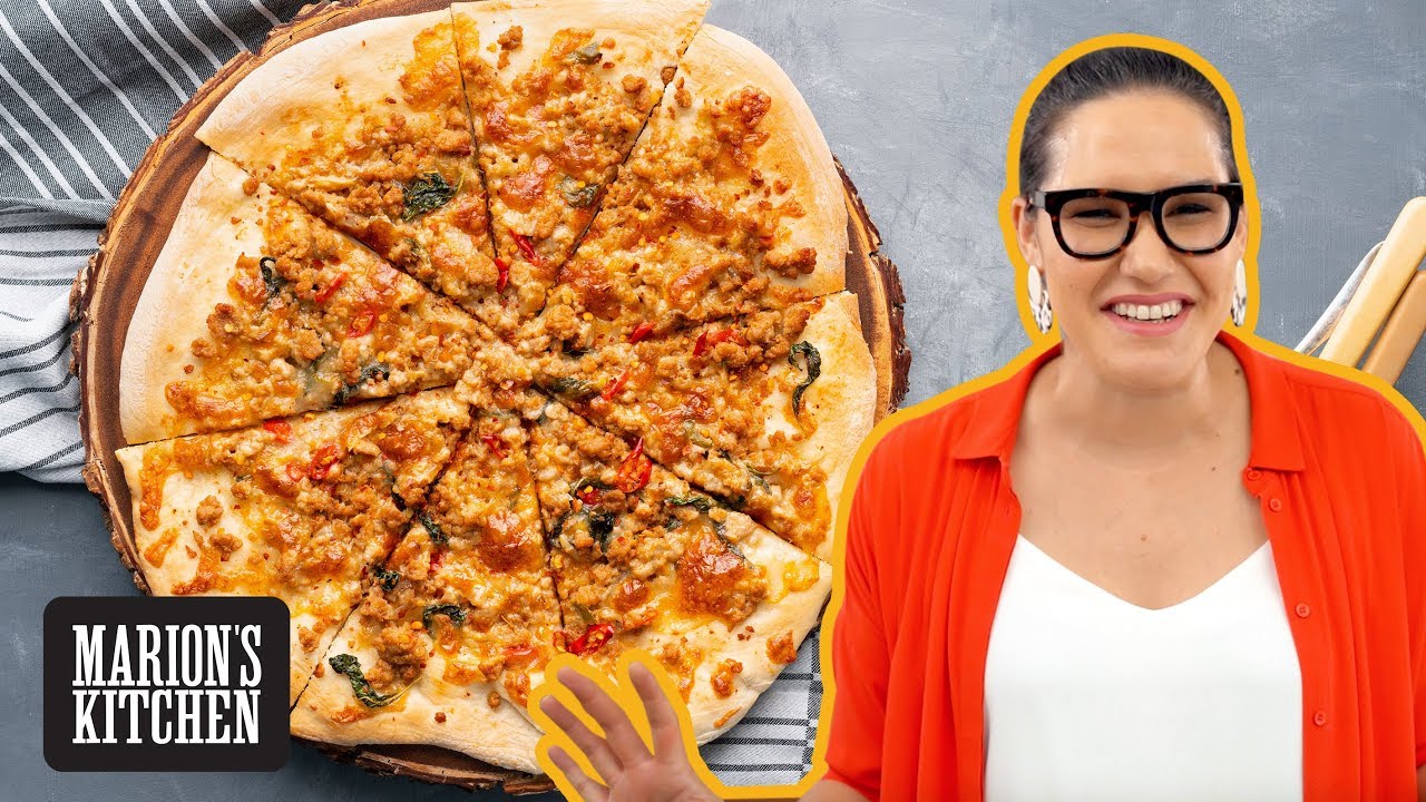 Why I LOVE fusion pizza | Spicy Thai 'Krapow' Pizza 🔥🔥🔥 | Marion's Kitchen