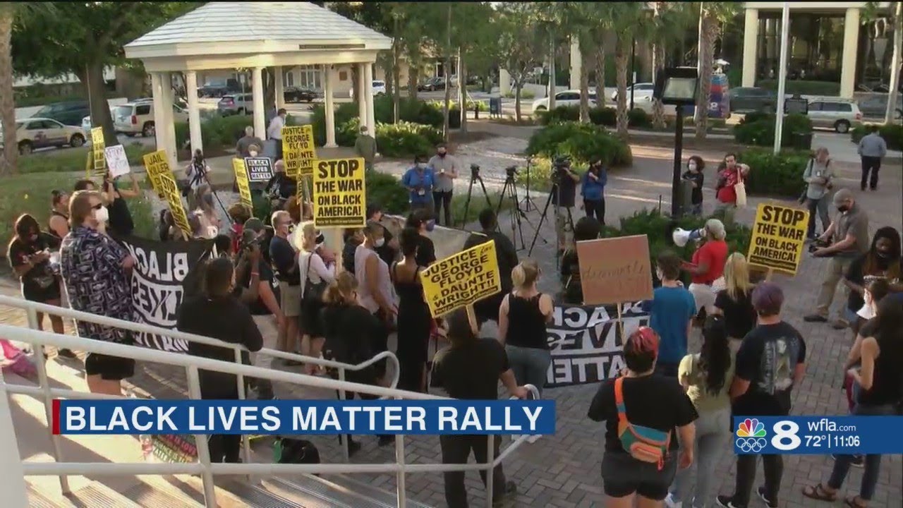 'We're coming for your job': Tampa Bay BLM threatens Gov. DeSantis while protesting anti-riot law