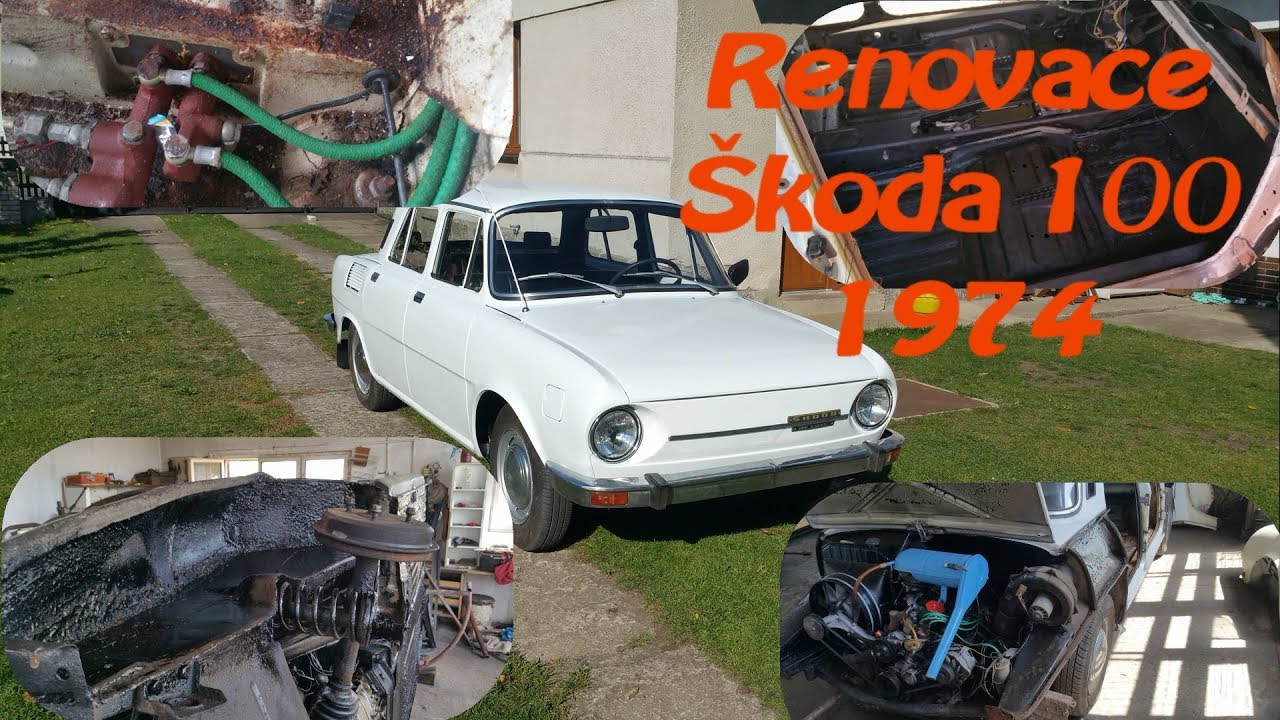 Renovace - Škoda 100 .....1974