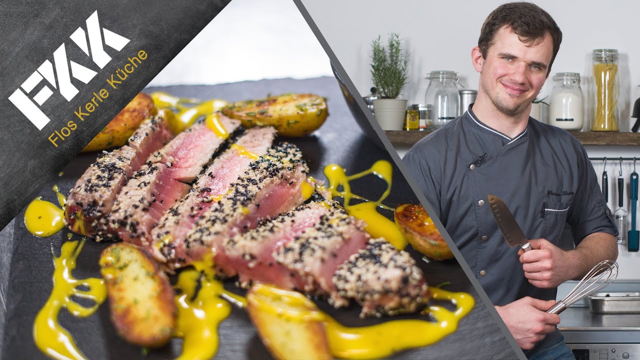Thunfischsteak in Sesamkruste by Florian Harter
