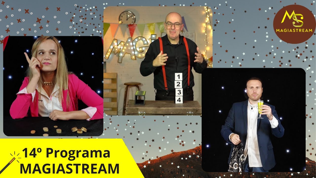 PROGRAMA de MAGIA 14 || MAGIASTEAM || Increíbles TRUCOS de MAGIA - Best magic tricks - Magia Stream