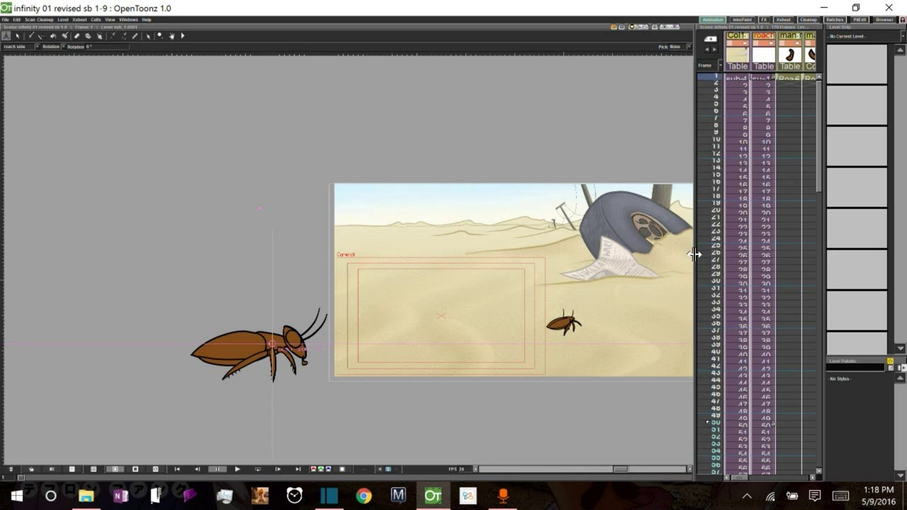 OpenToonz Tutorial: Sub Xsheets