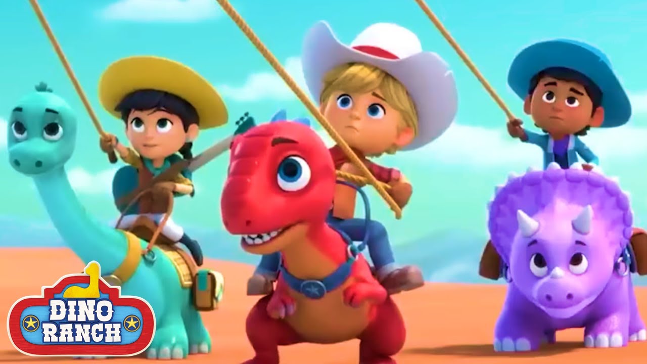 Dino Races, Mischief and more episodes! 🦖 | Dino Ranch | Cartoons For Kids