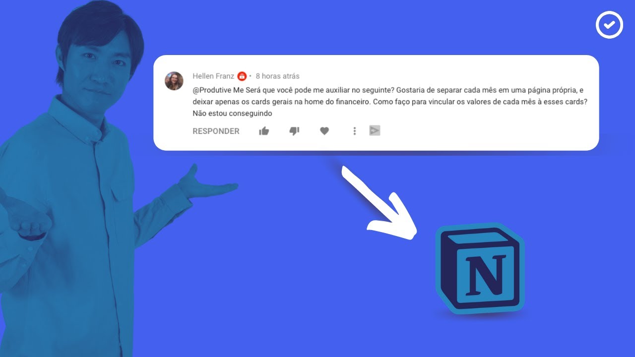 Como separar contas por mês no Notion - REPOST - Respondendo dúvidas de usuários