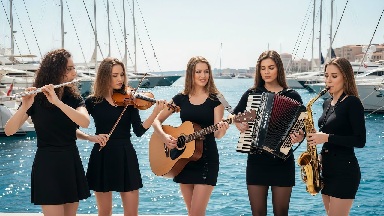 A Breathtaking Relaxing Instrumental Flamenco Guitar, Violin, Accordion, Flute & Sax - Dreamy Fusion