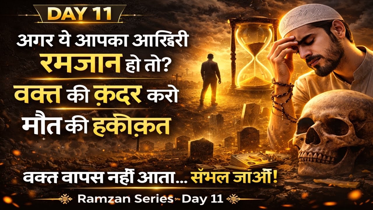 Day 11– अगर ये आपका आख़िरी रमज़ान हो तो? 😢 | वक्त की क़दर करो | मौत की हक़ीक़त | Ramadan