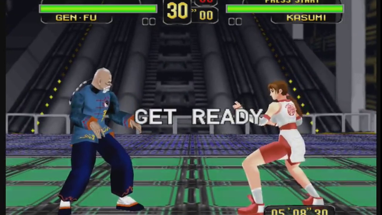 Dead or Alive 1: Arcade Mode Gen Fu